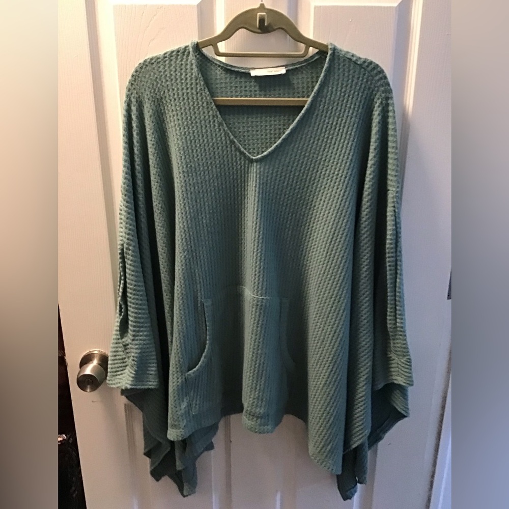Dear Apple Poncho Oversized M/L